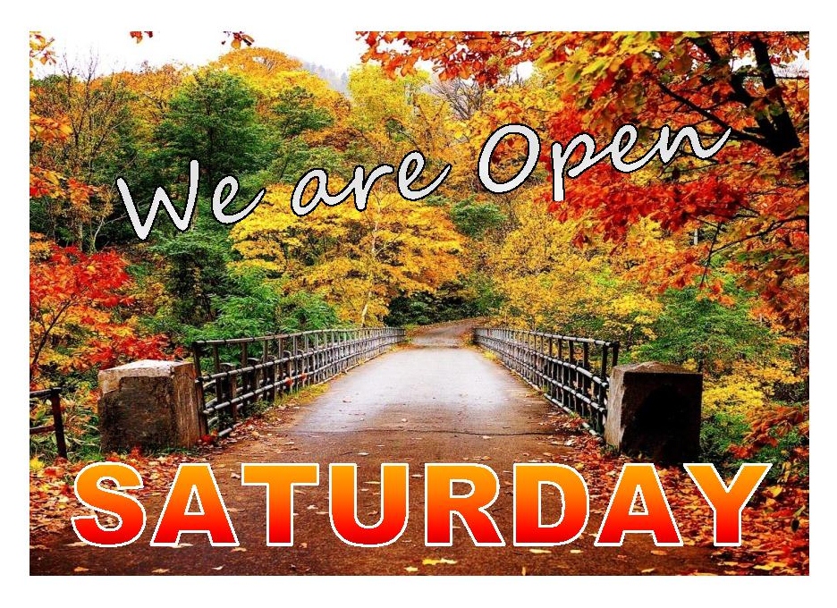 Open Saturday